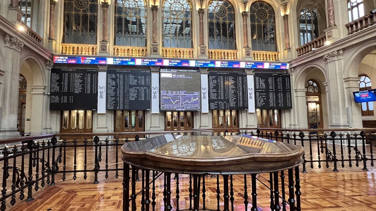 Imagen de la Bolsa de Madrid