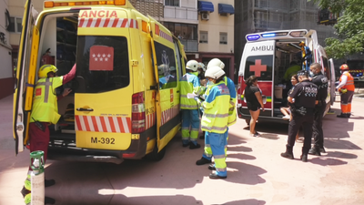 Un incendio en una vivienda de Fuenlabrada deja 26 heridos leves