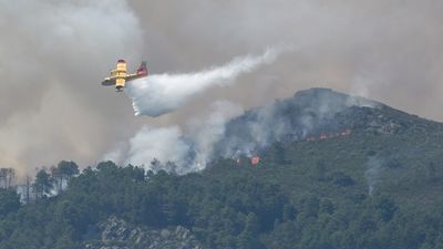Preocupación por la desfavorable evolución de los incendios en Extremadura y Salamanca