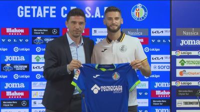 Duarte, presentado como nuevo jugador del Getafe