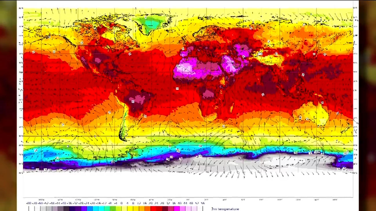 España, punto más caliente del mundo