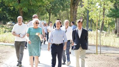 Finalizan las obras de mejora del  parque El Paraíso de San Blas-Canillejas