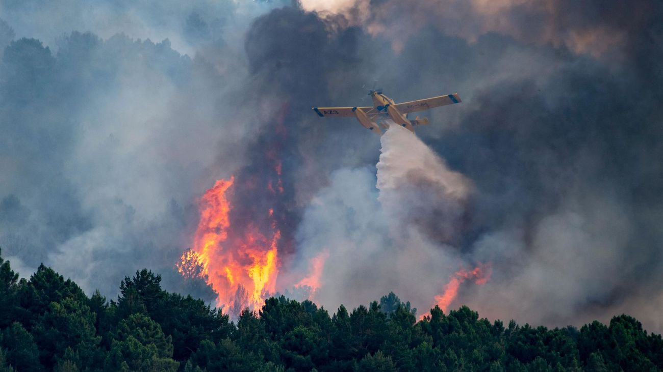 La Península Ibérica, en llamas, en uno de los peores veranos