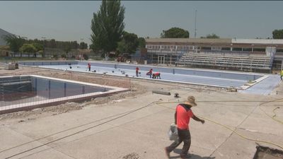 Cuenta atrás para la reapertura de la piscina de Santo Domingo, en Alcorcón