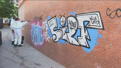 Sepropur, la nueva unidad policial contra los grafitis en la capital