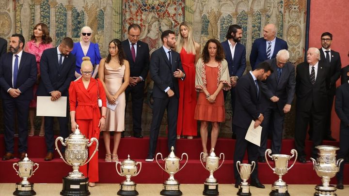 Los premiados posan tras la entrega de los Premios Nacionales del Deporte 2019 y el Premio Nacional del Deporte Extraordinario 2020 / EUROPA PRESS
