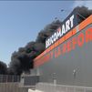 Se declara un incendio en el Bricomart de Alcorcón
