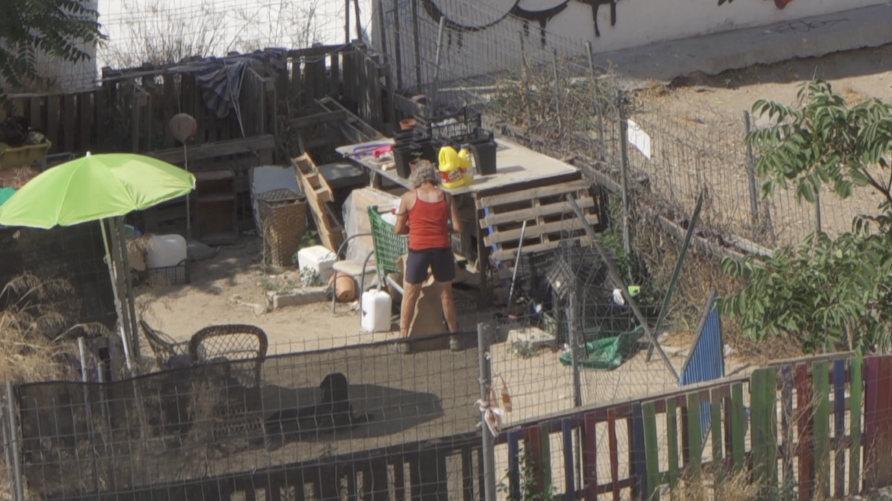 Se produce un incendio en un asentamiento ilegal de Tetuán