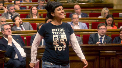 La exdiputada de CUP Anna Gabriel se entrega ante el Tribunal Supremo