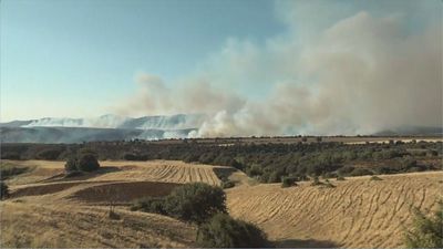 El incendio de Valdepeñas de la Sierra podría haber sido provocado