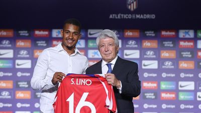 Samuel Lino en su presentación: "Estoy feliz de estar en un gran club como el Atlético de Madrid"