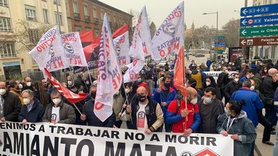 Los cónyuges de fallecidos por amianto recibirán 200.000  euros tras el acuerdo con Metro de Madrid