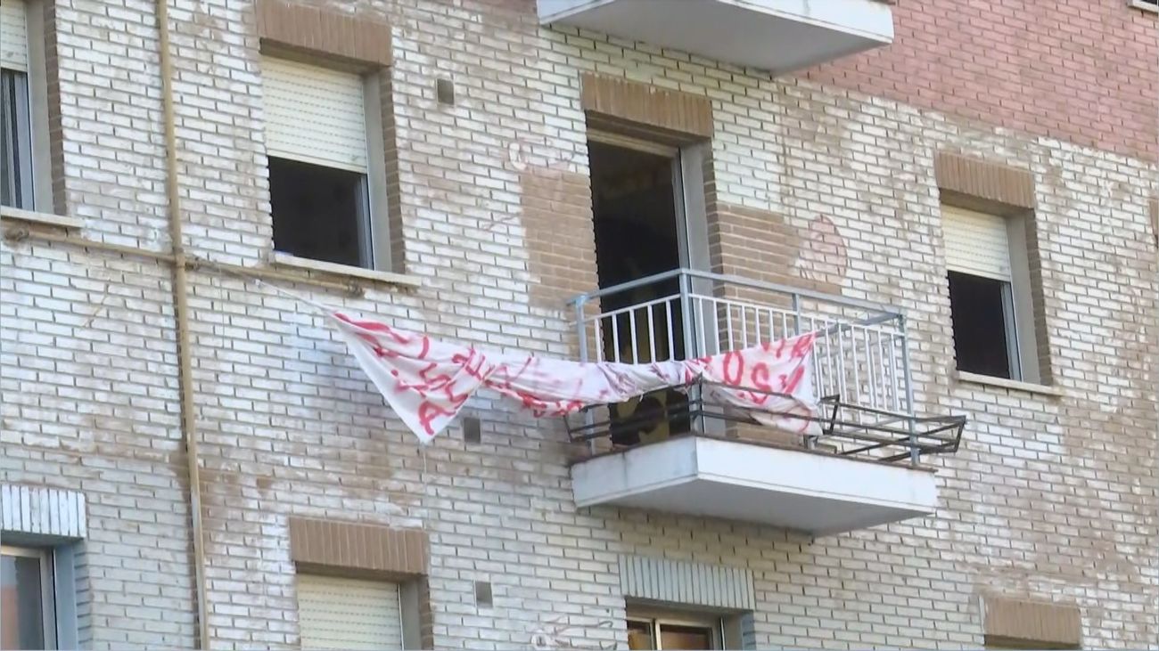Los vecinos de Lavapiés, hartos de un edificio de okupas conflictivos