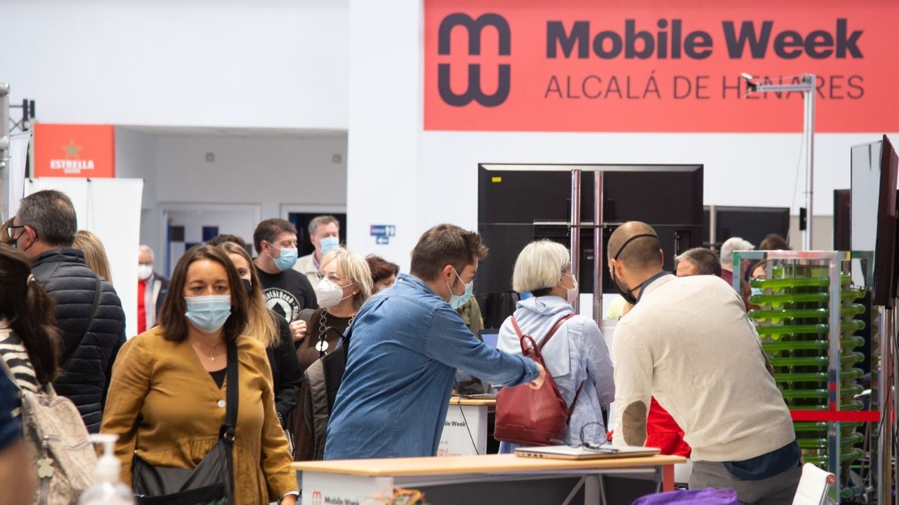 Un espacio dentro de la Mobile Week  Alcalá de Henares de 2021