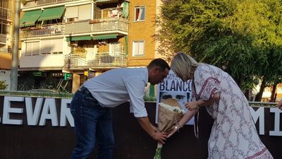 El PP denuncia el destrozo del conjunto en recuerdo a Miguel Ángel Blanco en Parla