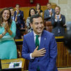 Juanma Moreno, investido de nuevo presidente de la Junta de Andalucía