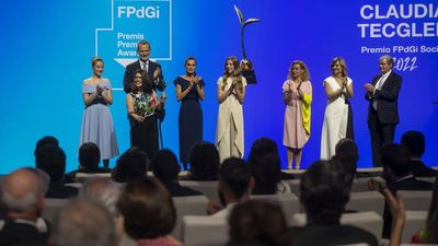 Claudia Tecglen, Premio Princesa de Girona: "Lo único que podemos gestionar es nuestra actitud ante la vida"