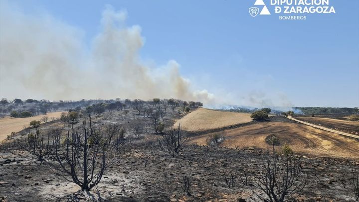 Incendio de Ateca (Zaragoza) / EUROPA PRESS