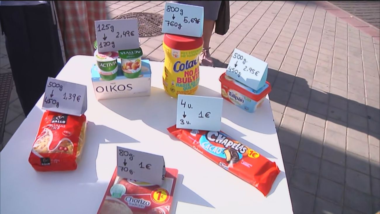 Algunos de los productos de marcas conocidas que más recurren a la reduflación