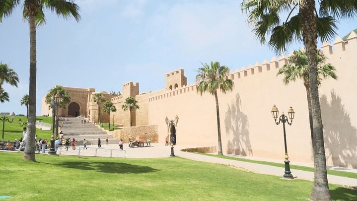 Muralla de la parte más antigua de Rabat / Redacción
