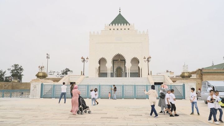 Mausoleo de Mohamed V, en Rabat / Redacción