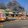 Controlado el incendio de la nave de frutas de Mercamadrid: se vigilan focos de calor activos