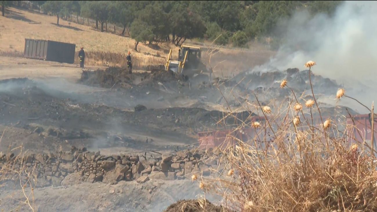 Se da por controlado el incendio en Guadalix de la Sierra