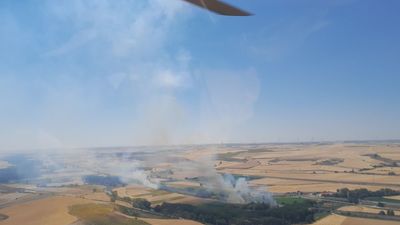 Nuevos incendios en Burgos, Guadalajara y Cuenca