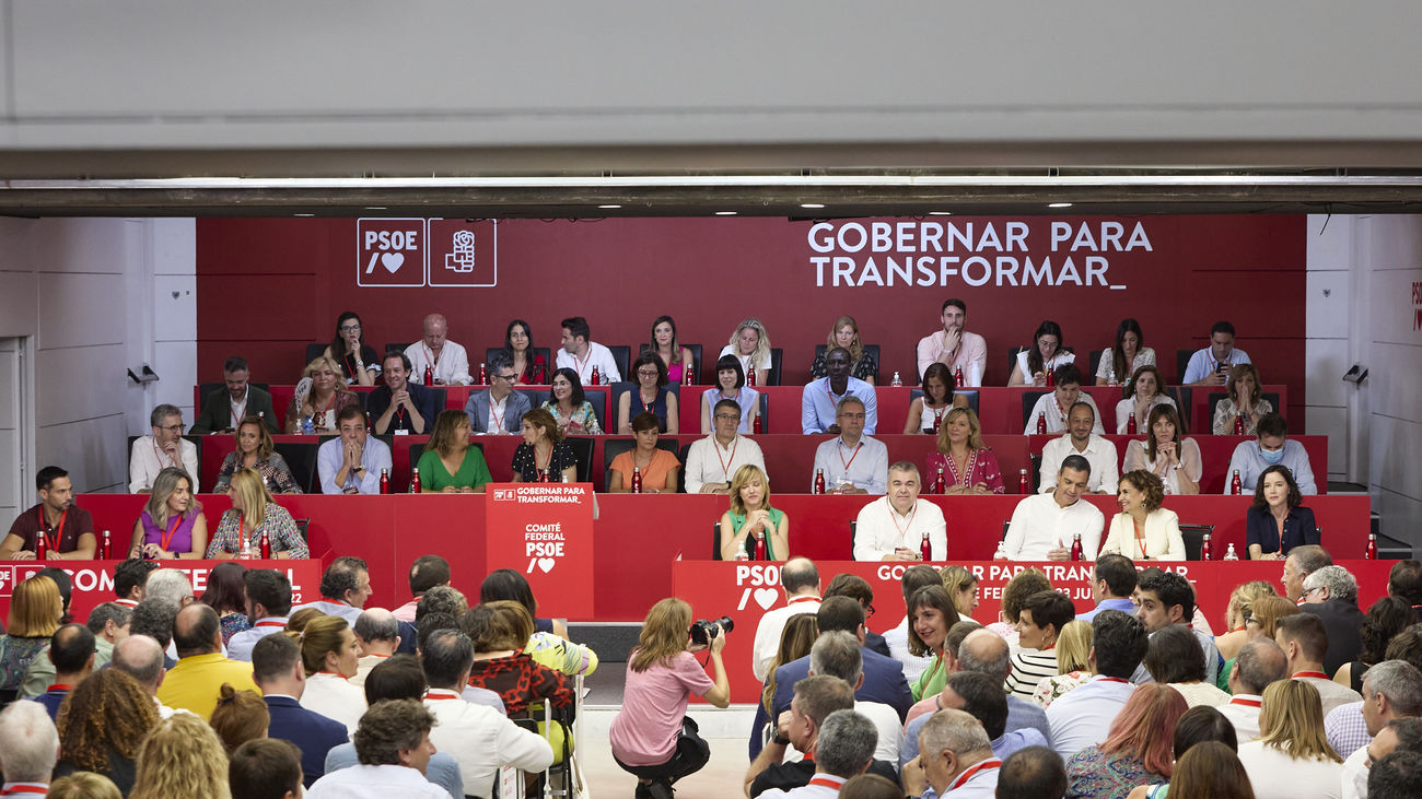 Quiénes asisten (y quiénes no) al Comité Federal Extraordinario del PSOE
