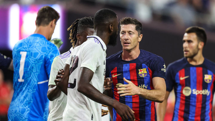 0-1. El Real Madrid cae en el clásico de Las Vegas contra el Barcelona / Europa Press