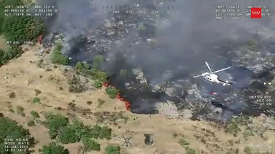 El incendio de Valdemanco en Madrid, que ha arrasado 18 hectáreas, ya está controlado