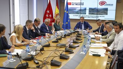 Arranca el comité interdepartamental de la Comunidad de Madrid para reforzar la lucha contra los incendios forestales