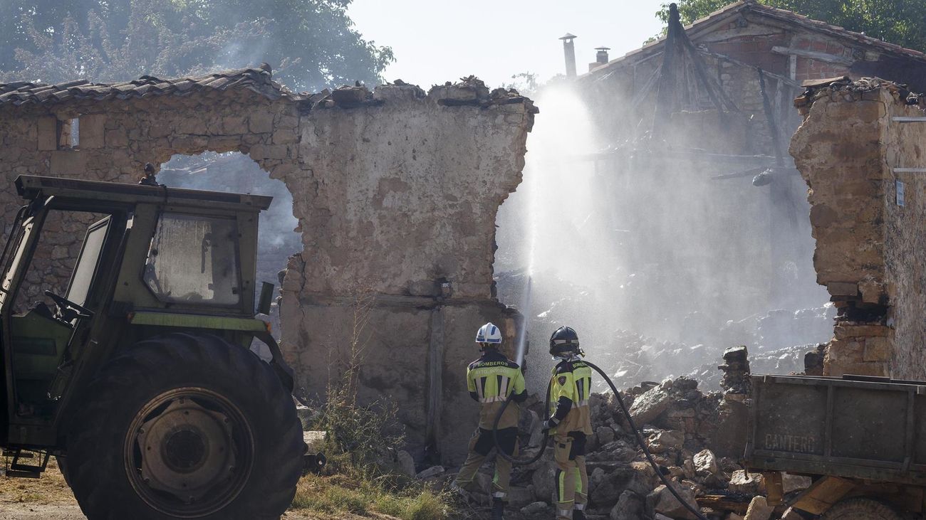 Detenido el presunto autor del incendio de Sabina del Ardanza, en Burgos