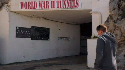 Grave incendio en uno de los túneles de Gibraltar