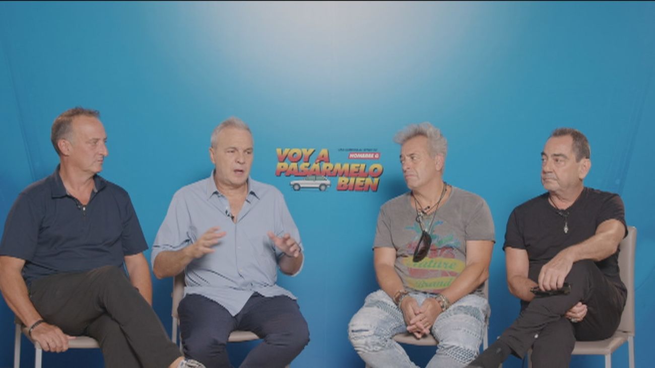 'Voy a pasármelo Bien', el reencuentro del grupo Hombres G con el cine