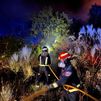 Incendio en El Vellón: los bomberos logran estabilizar las llamas