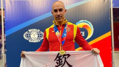 Un agente municipal de Móstoles, oro en kárate en los Mundiales de Rotterdam