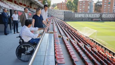 La Comunidad de Madrid concluye las obras de la tribuna del Estadio de Vallecas