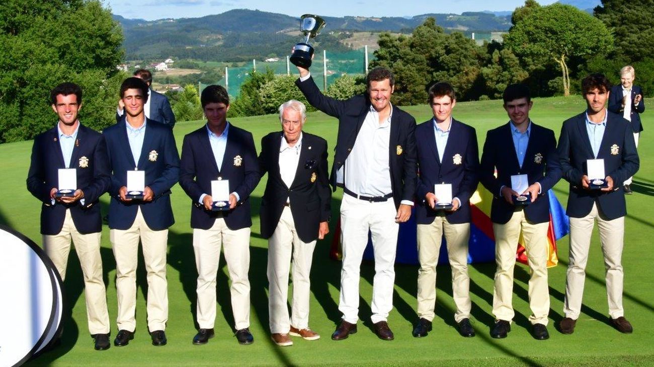 Madrid, brillante campeón de España Absoluto Masculino de golf
