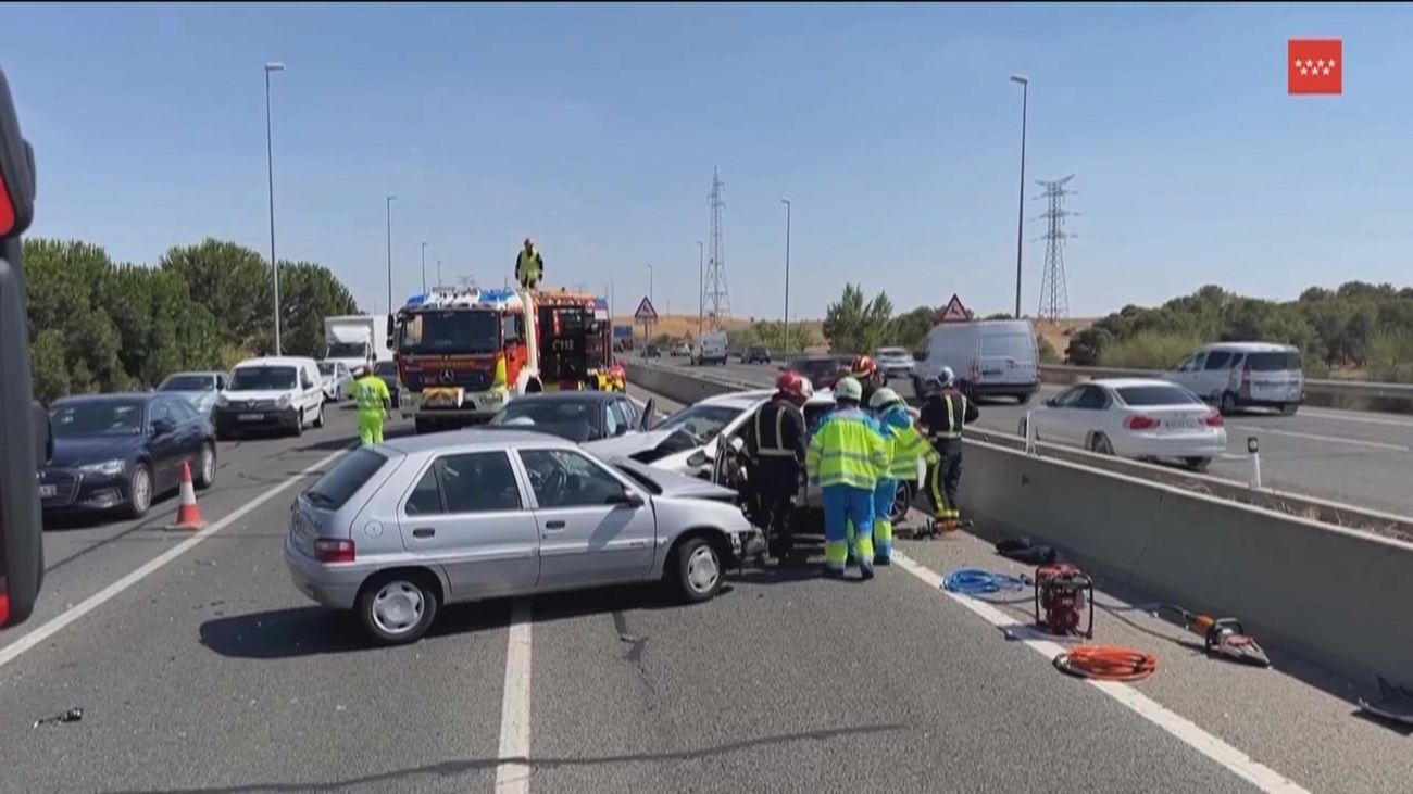 Los accidentes de tráfico en Madrid causaron 48 muertes entre enero y junio, 15 menos que en 2019