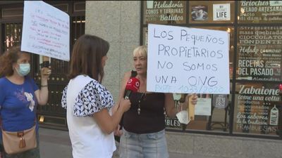 Protesta contra la inquiokupación por el caso de María Luisa: “La justicia, si es tarde y lenta, no es justicia”