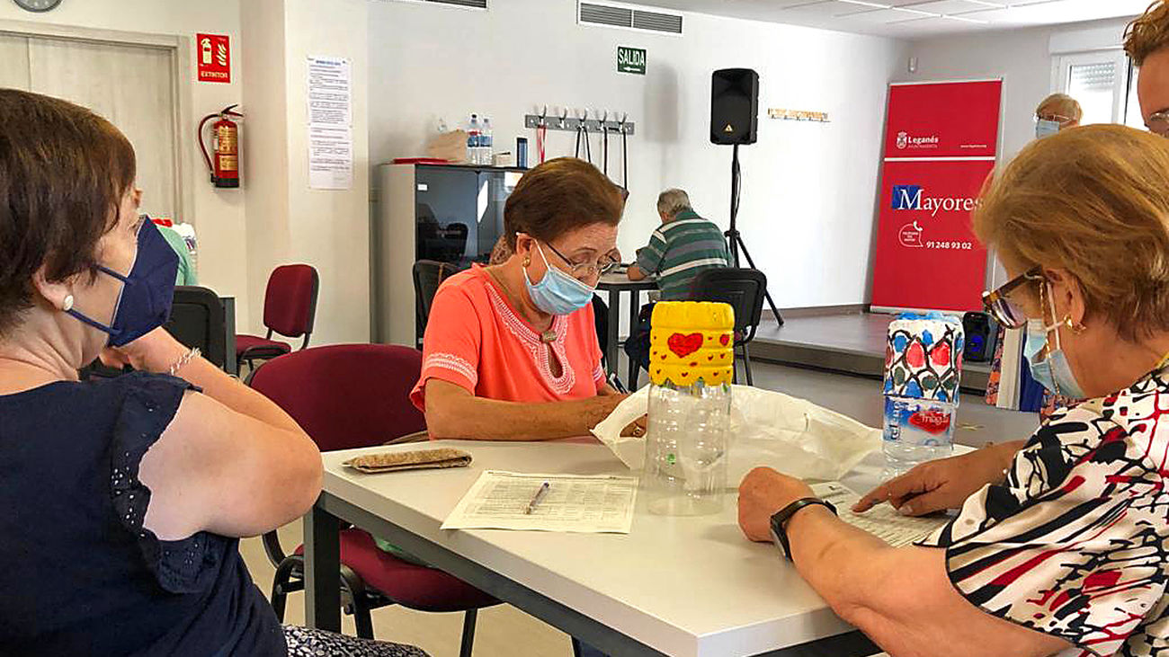 Recta final para los 200 mayores que participan en el campamento de Leganés