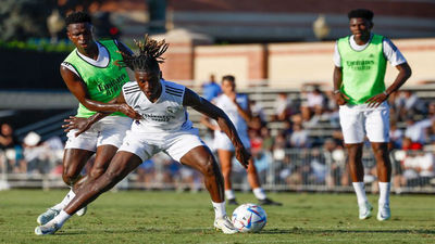 El Real Madrid afina la puntería en Los Ángeles