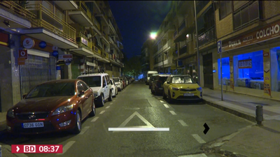 Una mujer es detenida por clavar un vaso roto en el pecho a su compañero en Vicálvaro