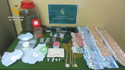 Operación antidroga en Valdemoro: Desmantelado un punto de venta de estupefacientes