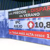 La inflación se dispara en España al 10,8% en julio y marca nuevo récord desde 1984