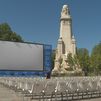 La Plaza de España estrena cine de verano