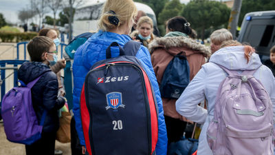 La solidaridad de los madrileños abraza a los refugiados ucranianos