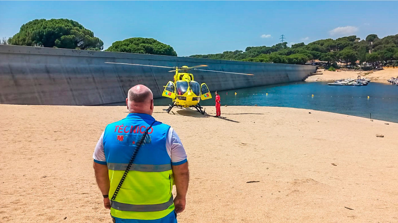 Un joven de 17 años grave al tirarse de cabeza en el Pantano de San Juan