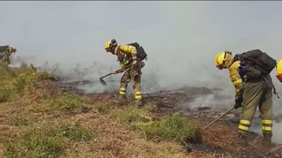 Galicia y Castilla y León concentran los principales fuegos activos